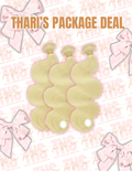 Blonde Body Wave Bundle Pack