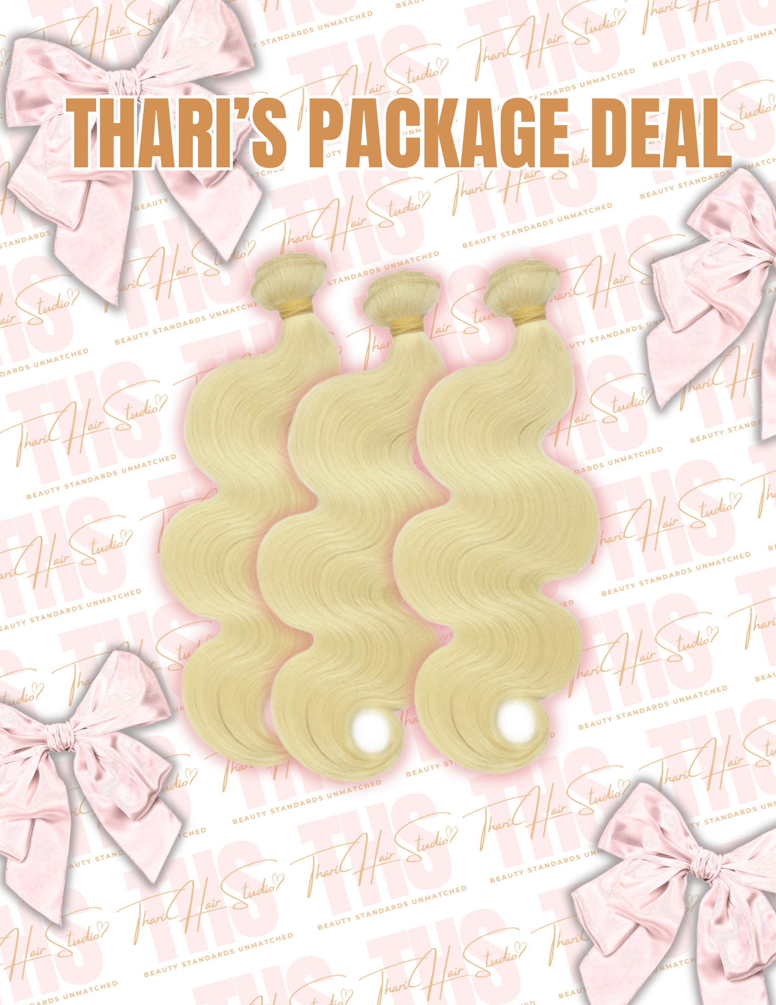 Blonde Body Wave Bundle Pack